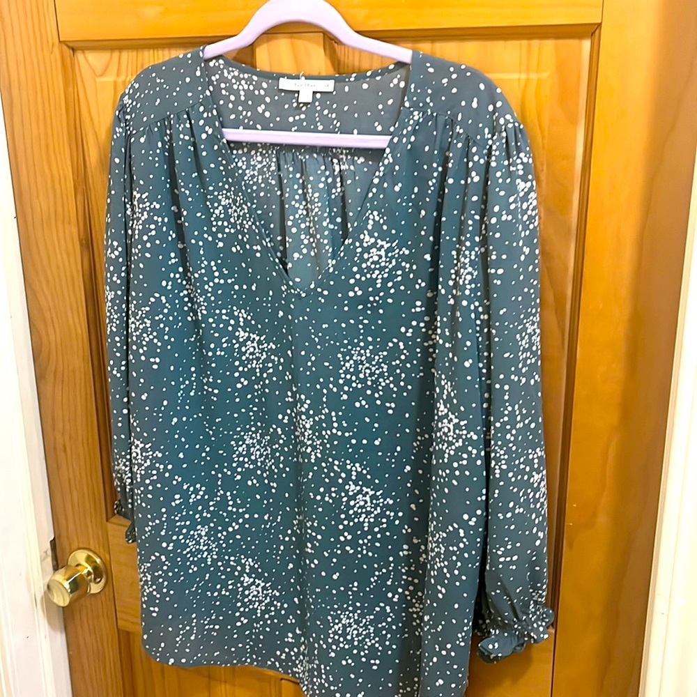 Blue/green Blouse